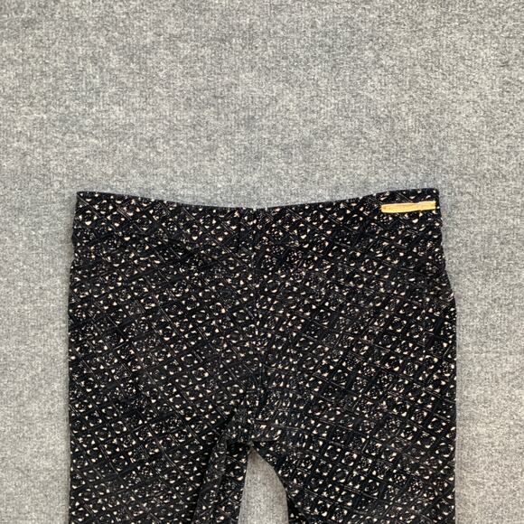 Pilcro Pants Womens 25 Black Cream Corduroy Fit Serif Skinny Ankle Anthropologie - Picture 11 of 16